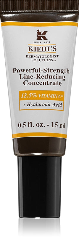 Kiehl's Dermatologlösningar Kraftfull-styrka linje-reducerande koncentrerat anti-rynkserum för alla hudtyper 15 ml