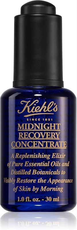 Kiehls Midnight Recovery Concentrate - Nattlig regenererende oljeserum for et friskt utseende av huden - 30 ml