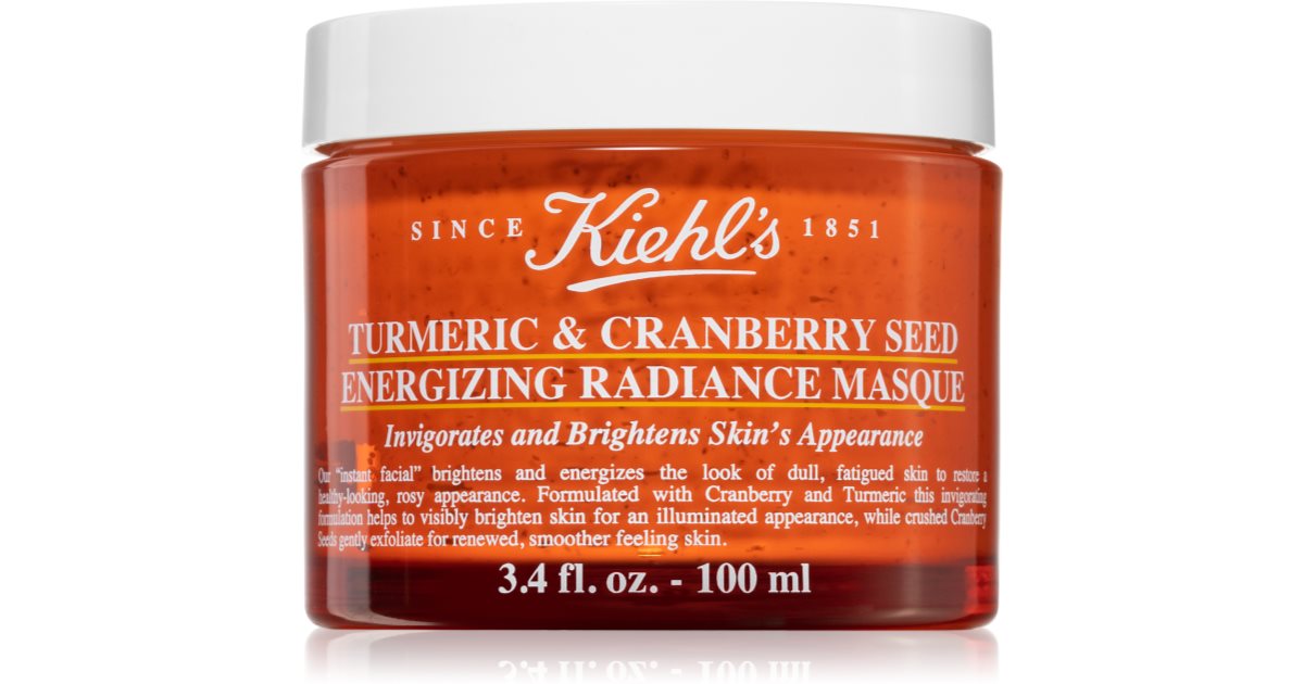 Kiehl's Maschera Energizing Radiant with Turmeric and Blueberry Seeds 100 ml