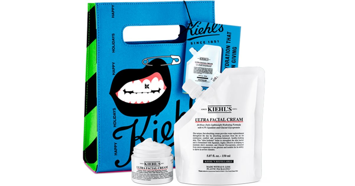 Kiehl's Ultra presentset för kvinnor 24 timmars ansiktskräm 50ml + 150ml refill