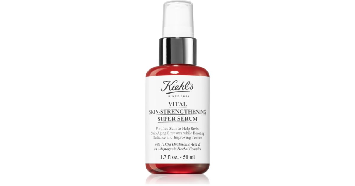 Kiehl's Vital Skin-Strengthening Super Strengthening Serum for alle hudtyper, selv sensitiv hud 50 ml