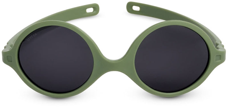 KiETLA Diabola 0-12 månader babysolglasögon Khaki 1 st