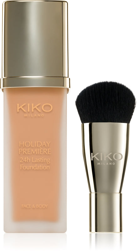 Kiko Milano Holiday Première 24H Lasting Waterproof Liquid Base with Brush Color 02 Béžová 28 ml