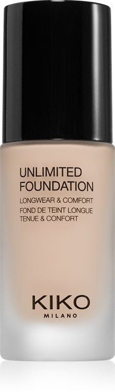 KIKO Milano Unlimited long-lasting liquid foundation matte effect color 01 Rose 30 ml