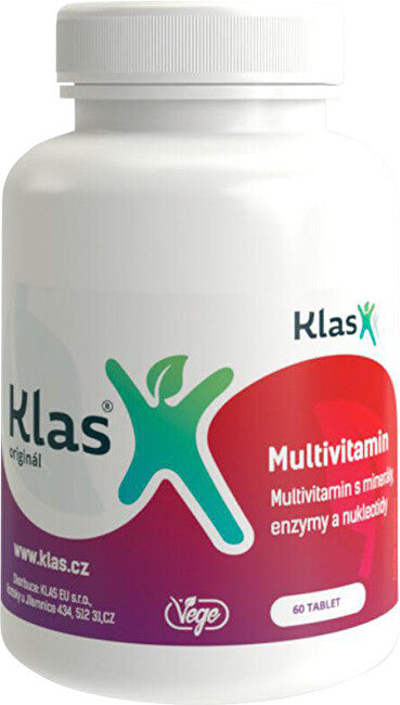 Klas Multivitaminer plus mineraler och enzymer 60 tabletter