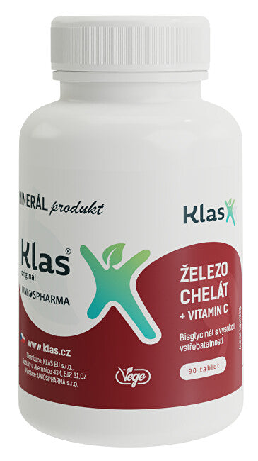 Klas Chelateret jern 90 tabletter