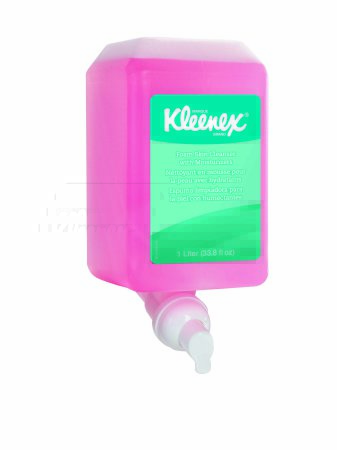 Kleenex Foam Skin Cleanser with Moisturizers, 1000 ml Dispenser Bottle, 6 Each - Case