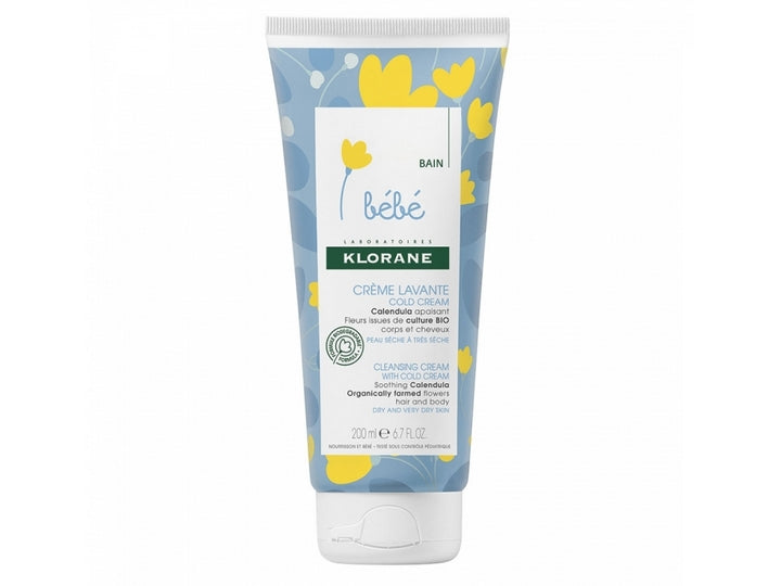 Klorane Babybadevaskecreme Koldcreme 200ml