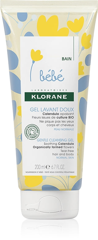 Klorane Baby Bath Mjuk tvättgel 200ml