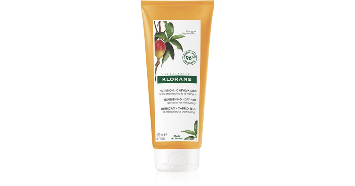 Klorane Mango After Shampoo Nutrition - Torrt hår 200 ml