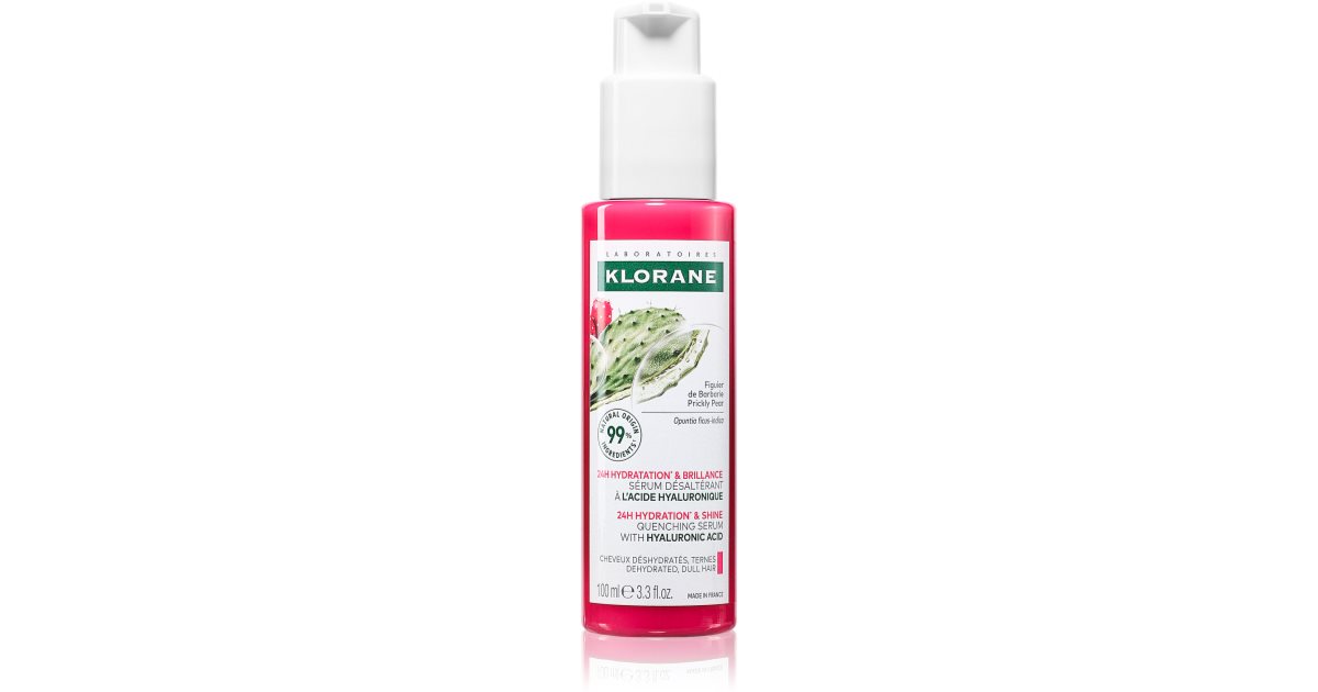 Klorane Antitørrhetsserum med hyaluronsyre Prickly Pear 100ml