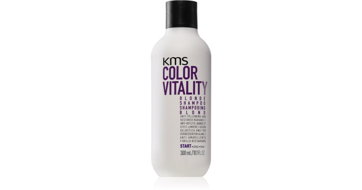 KMS Color Vitality Sampon nutritiv pentru par blond si evidentiat 300 ml