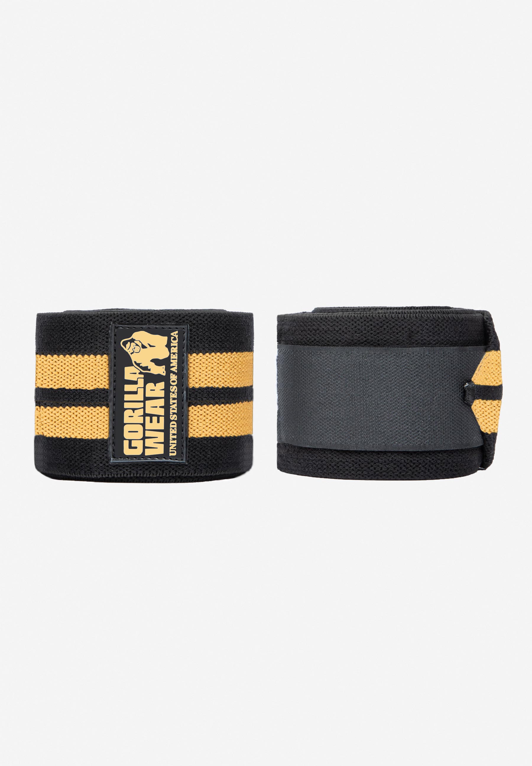 Knee Wraps - Black-Gold - 200CM