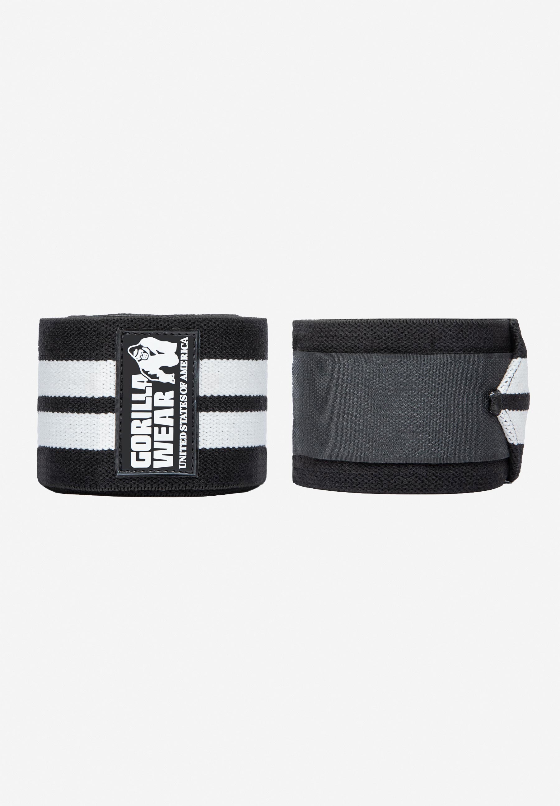 Knee Wraps - Black-White - 200CM