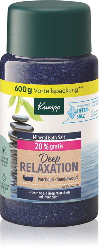 Kneipp Deep Relaxation bath salt 600 g