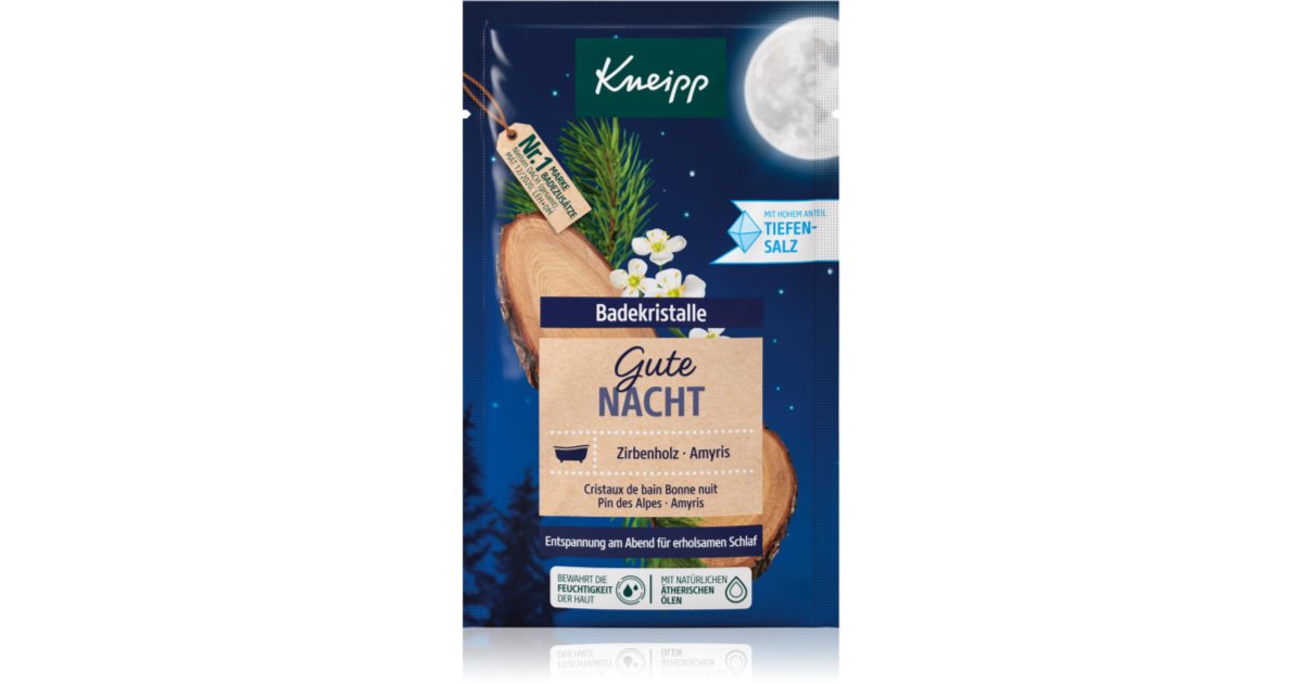 Kneipp Godnat mineralske badesalt 60g
