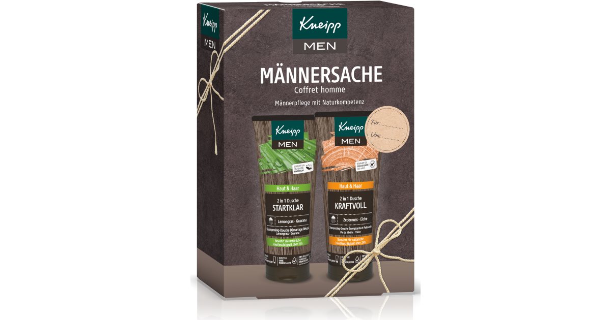 Kneipp Dusjgelsett for menn - 400 ml dusjsett