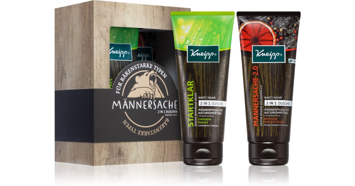 Kneipp 2-i-1 dusjgelé for menn - 200ml