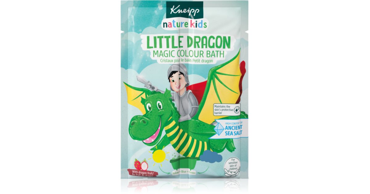 Kneipp Little Dragon Magic farvede badesalte til børn 40g