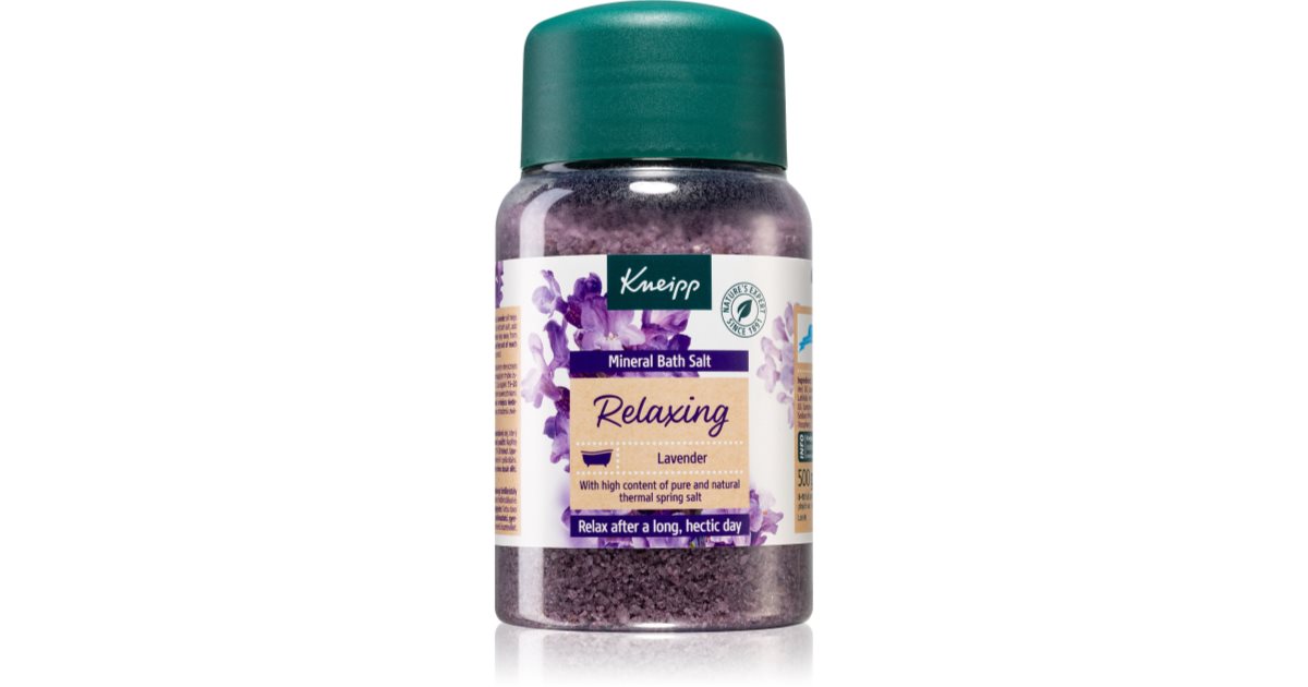 Kneipp lavendel badsalt | Volym 55 g