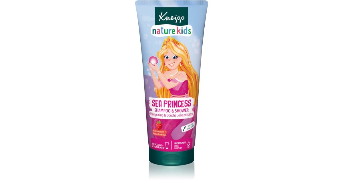 Kneipp Champú y gel de ducha infantil Princesa del Mar 200 ml