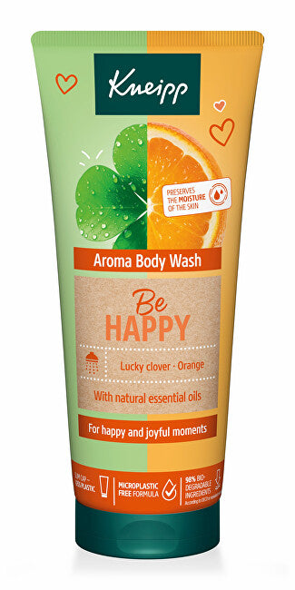 Kneipp Feel Happy & Free Shower Gel (Body Cleanser) Aroma) 200 ml