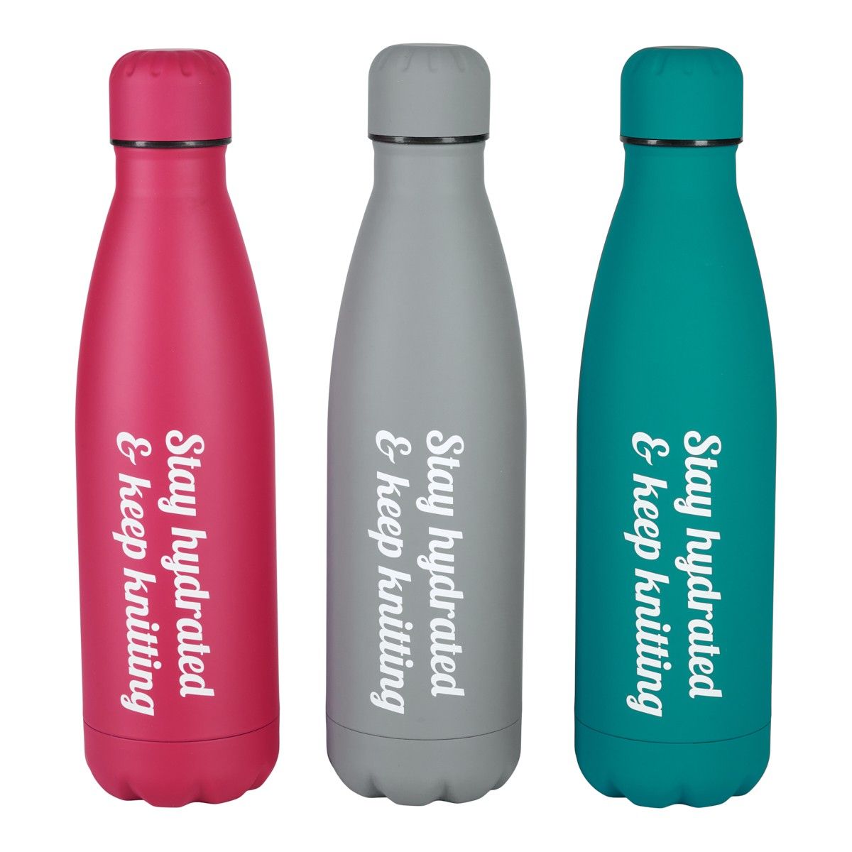 Thermoflasche – Stay hydrated & keep knitting