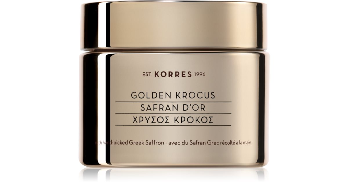 Korres Crème Repulpante Hydra-Filler Golden Krocus - 50 ml