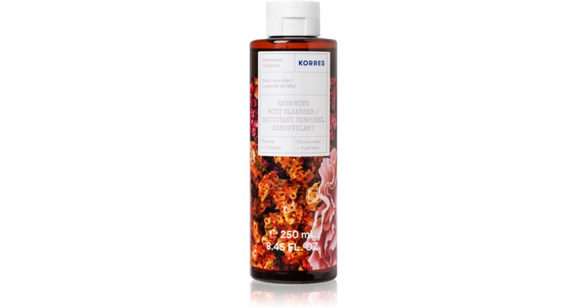 Korres Sea Lavender sommer dusjgelé 250 ml