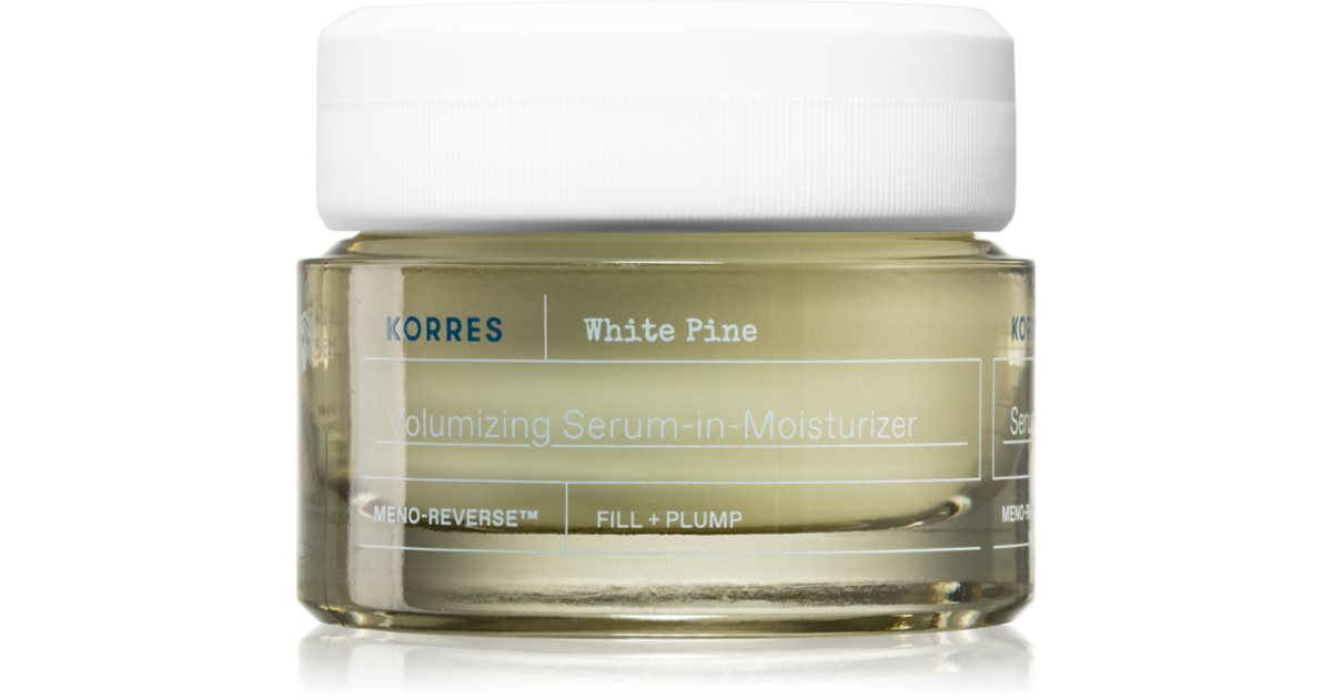 Korres White Pine Volumizing mogen hud - Krämserum - 40ml
