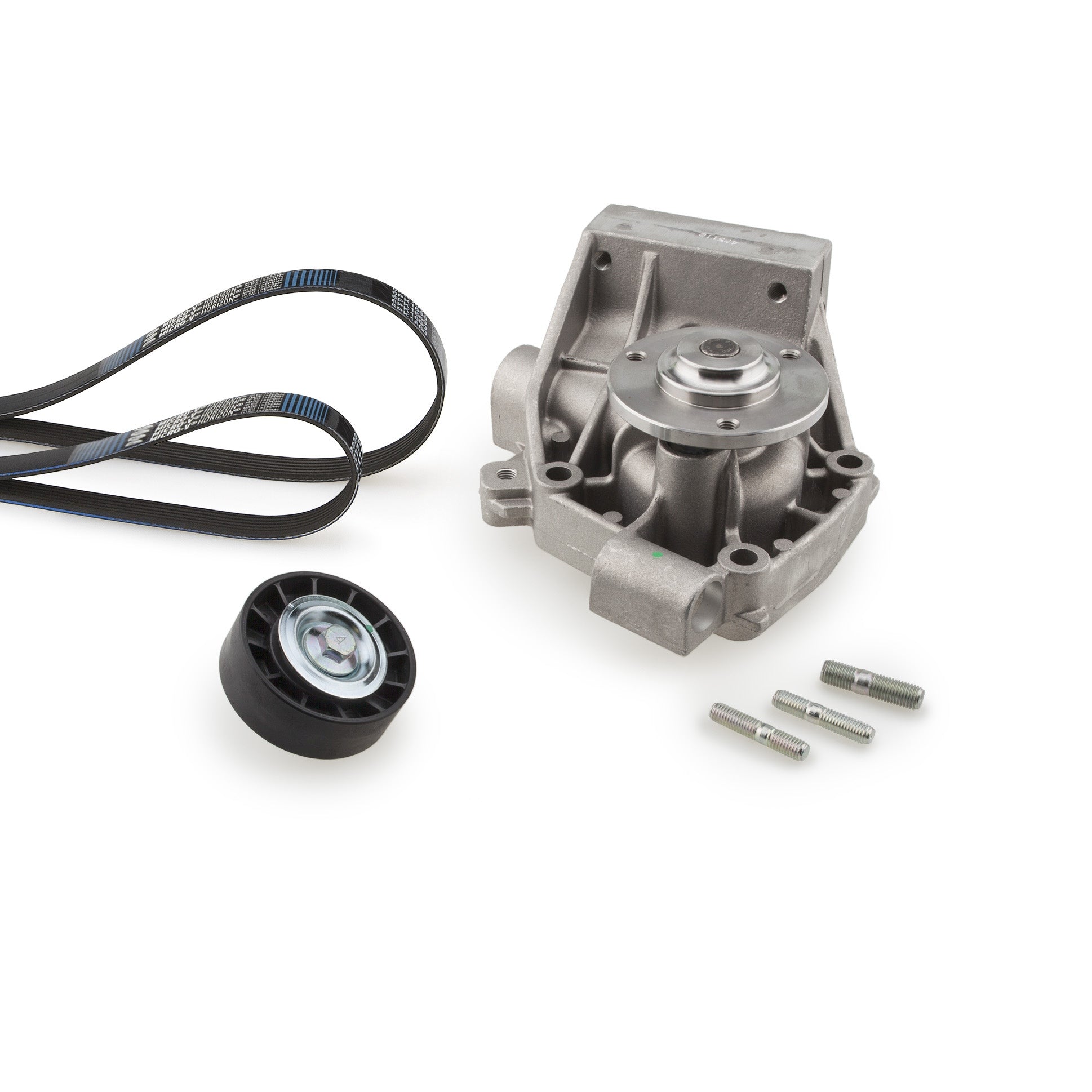 Water Pump + V-Ribbed Belt Set GATES KP46PK948