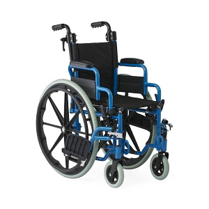 14" Wide Kidz Pediatric Wheelchair With Telescoping Handles, Each