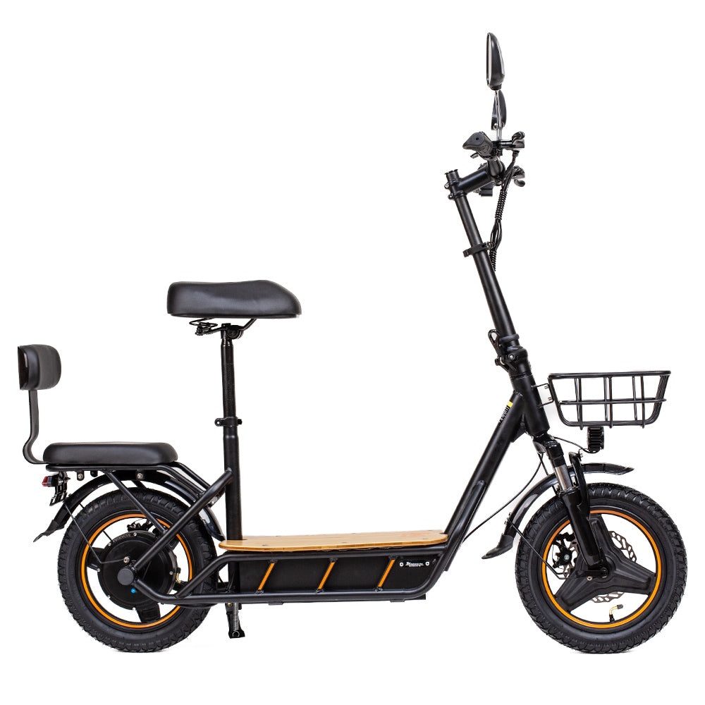 Kukirin C1 Pro Scooter électrique 14x2,5 pouces pneus tout-terrain 500W moteur 45 km-h vitesse maximale 48V 25Ah batterie 100km d&#39;autonomie