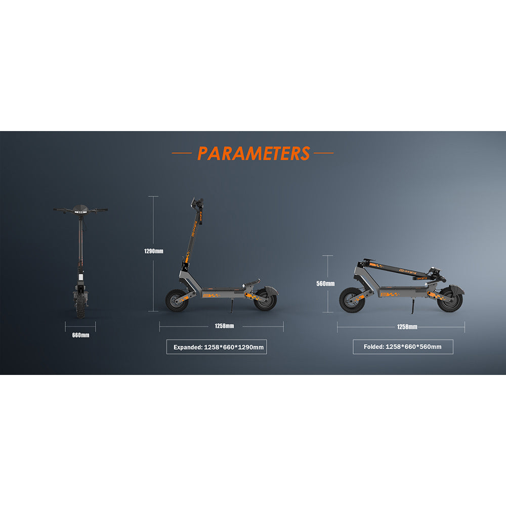 Kukirin G2 Electric Scooter 800W 48V 15Ah Battery Max 55km Range
