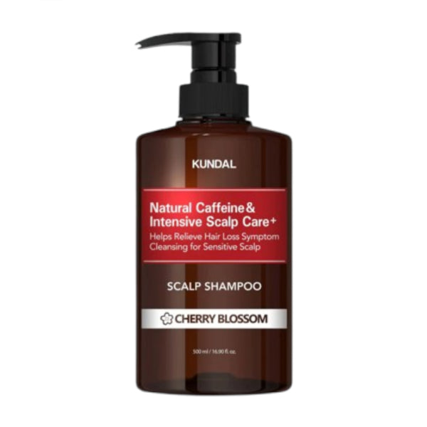 KUNDAL - Caffeine Scalp Shampoo - 500ml - Cherry Blossom
