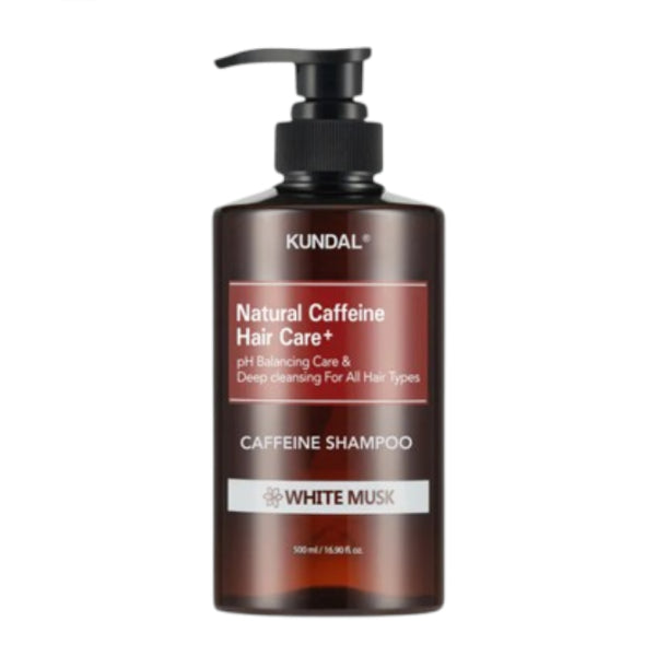 KUNDAL - Caffeine Scalp Shampoo - 500ml - White Musk