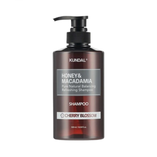 KUNDAL - Honey & Macadamia Nature Shampoo - 500ml - Cherry Blossom