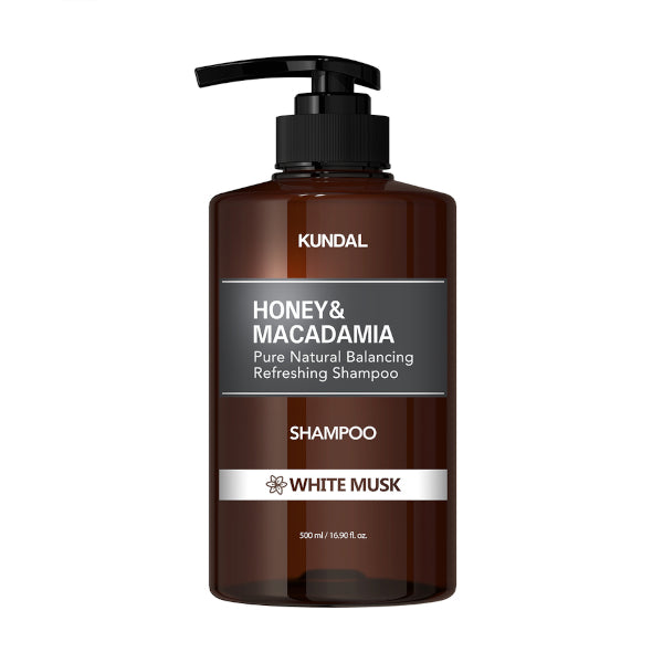 KUNDAL - Honey & Macadamia Nature Shampoo - 500ml - White Musk