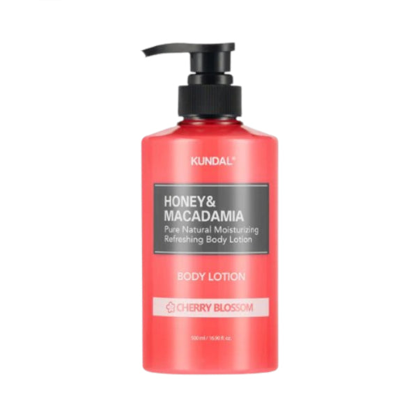 KUNDAL - Honey & Macadamia Pure Body Lotion - 500ml - Cherry Blossom