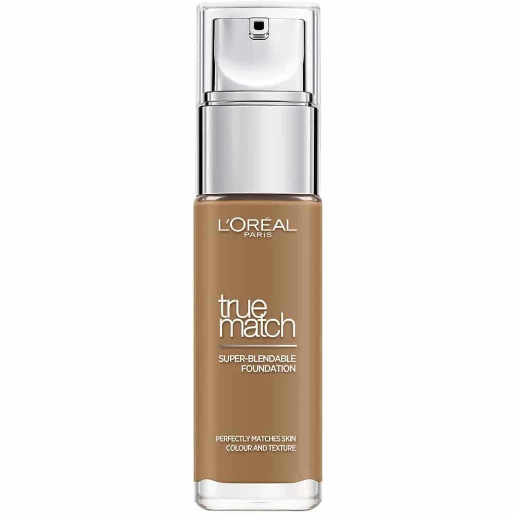 L'Oreal Paris True Match Natural Finish Liquid Foundation 8,5 DW Toffee Caramel SPF 17 30 ml