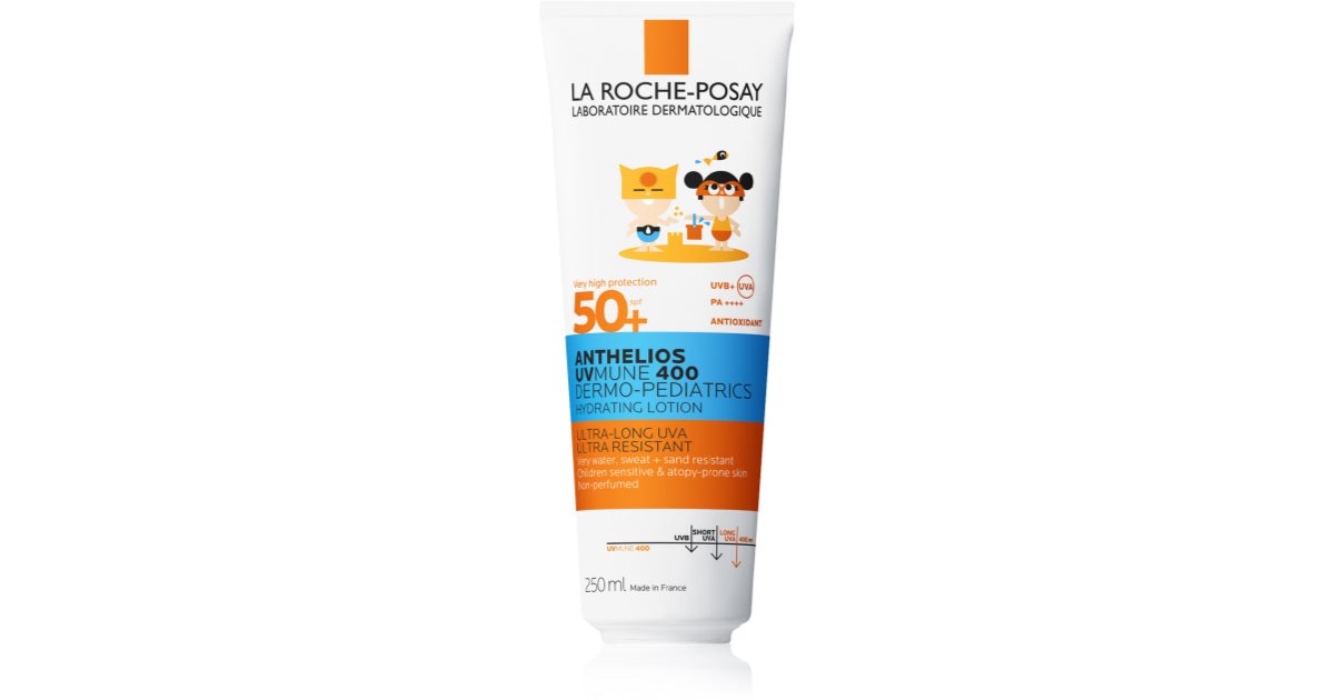 La Roche-Posay Anthelios Leche Solar Infantil SPF50+ Pieles Sensibles Sin Fragancia 250ml