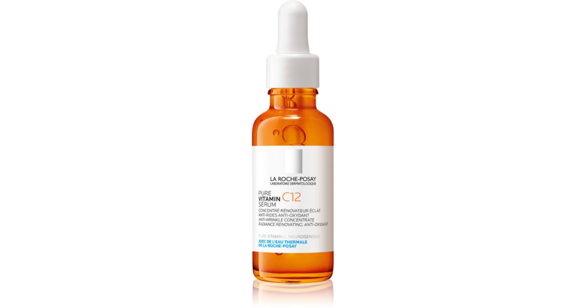 La Roche-Posay Pure Vitamin C12 Concentrated Serum Regenerating Brightness Anti-Wrinkle Anti-Oxidant 30ml