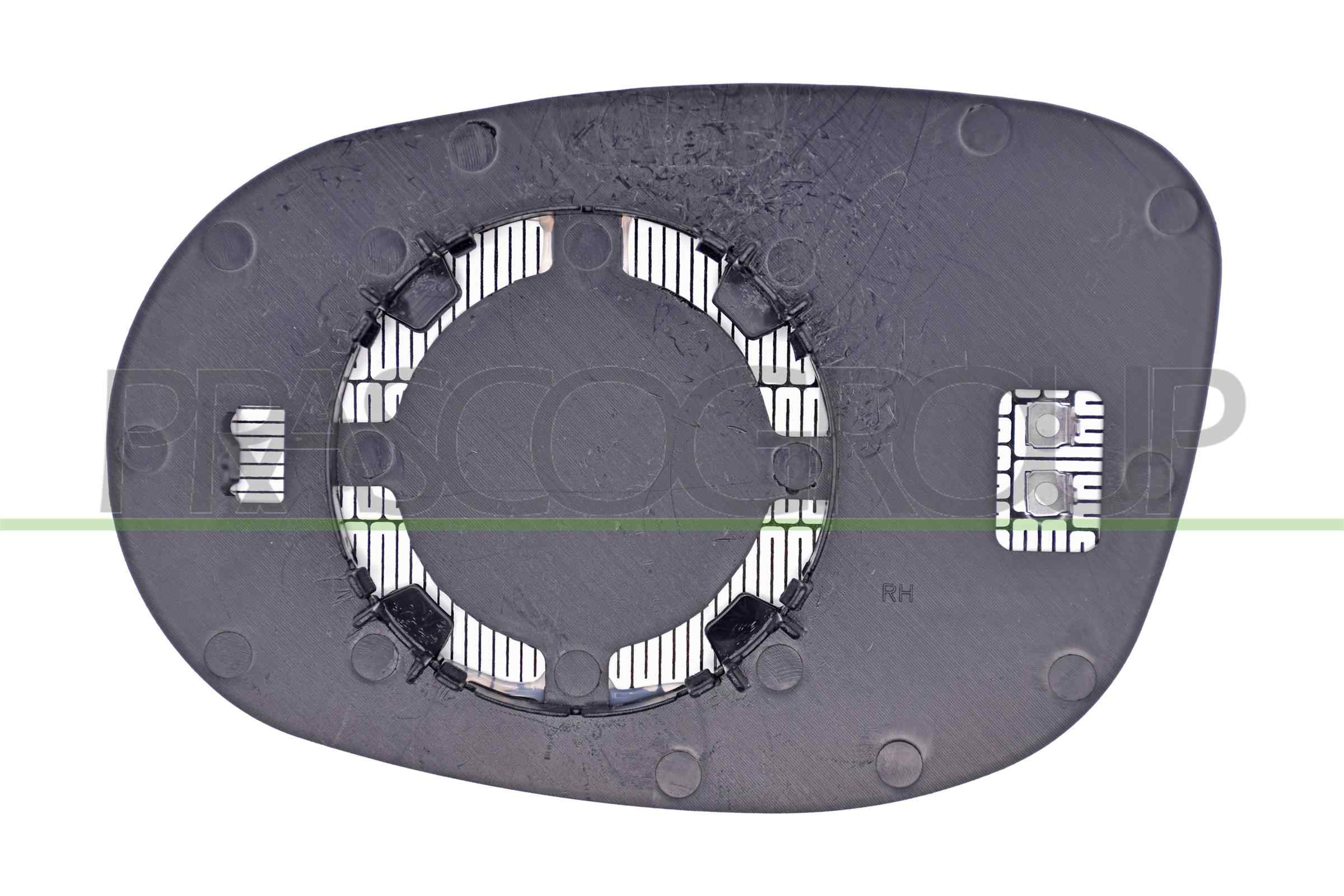 Mirror Glass, exterior mirror PRASCO LA0047513