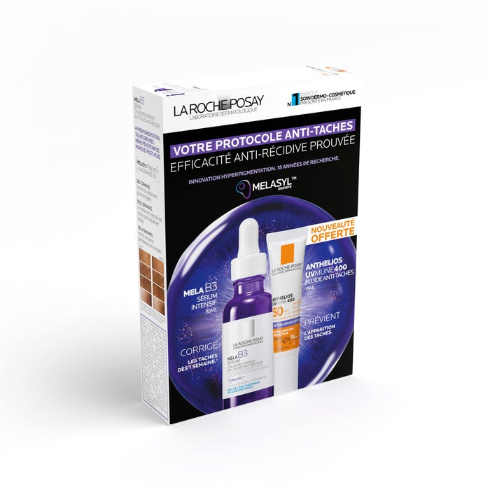Zestaw La Roche-Posay Toleriane Anti-Blemish Melasyl™ Intensive Face Serum + Gratis Krem Anthelios SPF50 45 ml