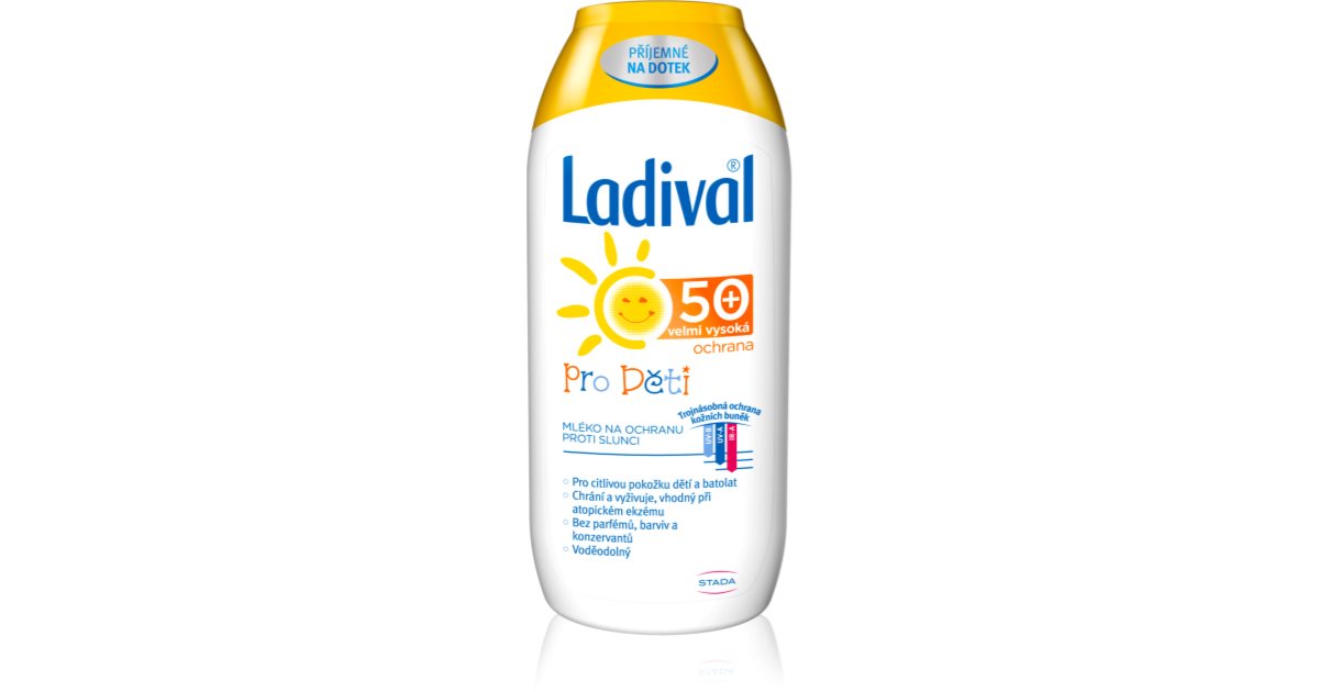 Ladival Leche Bronceadora Infantil Spf 50+ 200 Ml