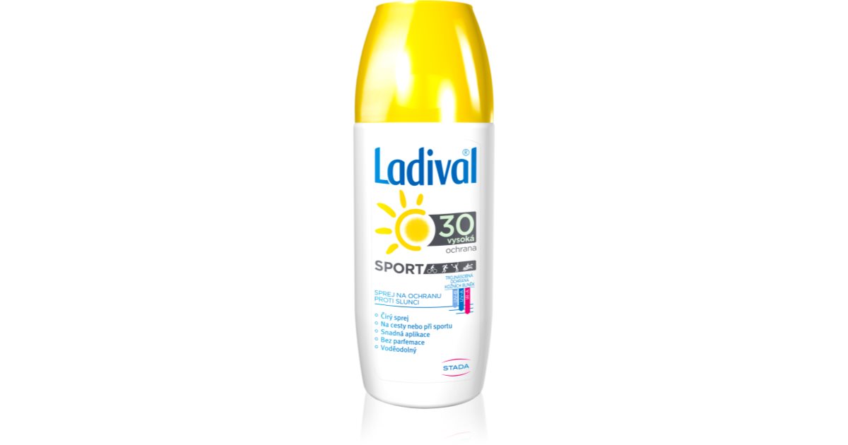 Ladival Spray Protector Sport Impotriva Razei Soarelui Spf 30 150 Ml