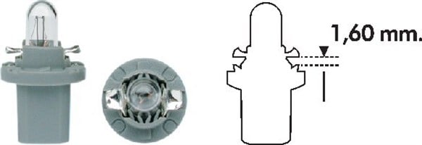 Bulb, instrument lighting MAGNETI MARELLI 003724100000