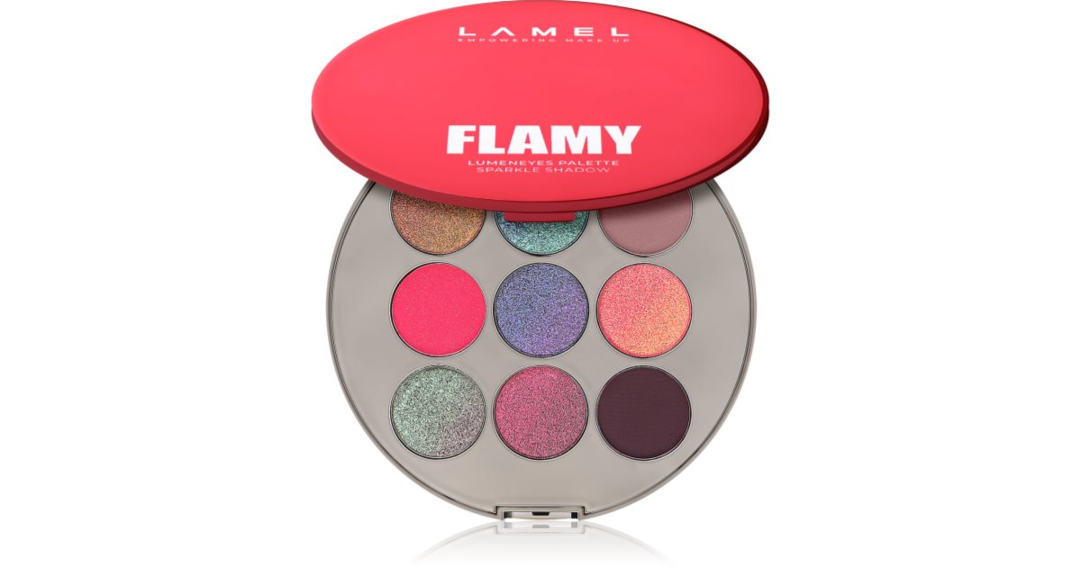 Lamel Flamy Lumeneyes Lidschatten-Palette 9 G