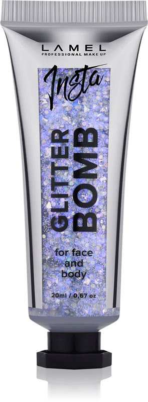Lamel Insta Glitter Bomb Glitter Til Ansigt Og Krop #401 20 Ml