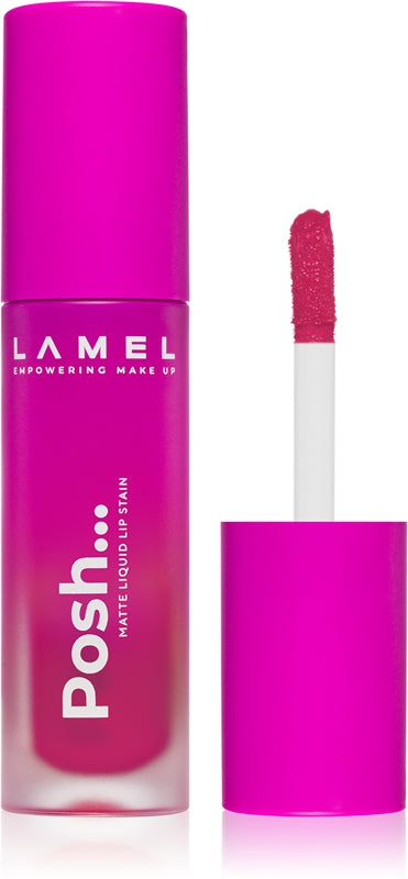 LAMEL Posh Matte Stain Långvarig Matte Liquid Lipstick Färg 408 4 g